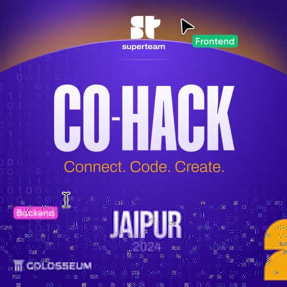 RADAR Hackathon BuildStation in Jaipur! 

All the Solana RADAR Hackathon builders should join in, why?

1. Co-learning and CoBuilding
2. Get feedback and mentorship 
3. Community Support
4. Fun vibes

Seats are limited. DM for enquiries 

RSVP: lu.ma/co-hack-jaipur