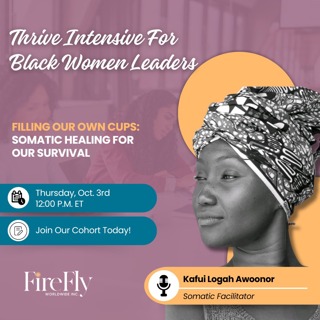 Don't miss the start of our amazing line-up for the Thrive Intensive Day One! There's still time to register—join us!

🔗bit.ly/consultCB
🔗bit.ly/thriveintensive

#leadership #management #Blackwomen #conflict #ThriveIntensive