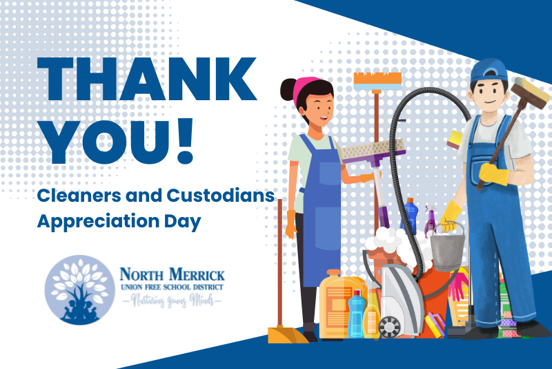 Thank you to our hard working cleaners and custodians! #NMerrickProud
