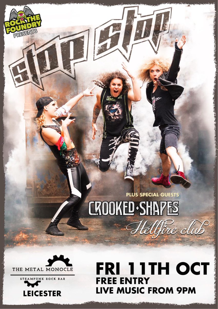 hellfireband's tweet image. Just over a week to go until this sexy show! It’s free entry so there’s no excuse, hope to see all of your faces there👌👀
•
#livemusic #rockband #gigs #rocknroll #sexwee #leicestermusic #rockshow #rocknrollshow #sleaze #sleazerock #rockfestival #photoshoot #bandphotoshoot