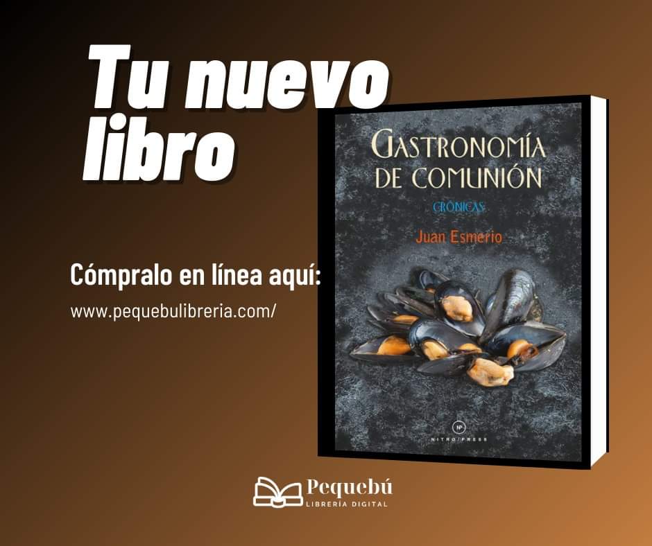 Sinaloa ano es nada mas balaceras, también es gastronomía de la comunión, y en este libro de crónicas Juan Esmerio da cuenta de este rostro de los sinaloenses. 

Antójate de este mundo culinario adquiriendo el libro aquí: pequebulibreria.com/collections/cr…
