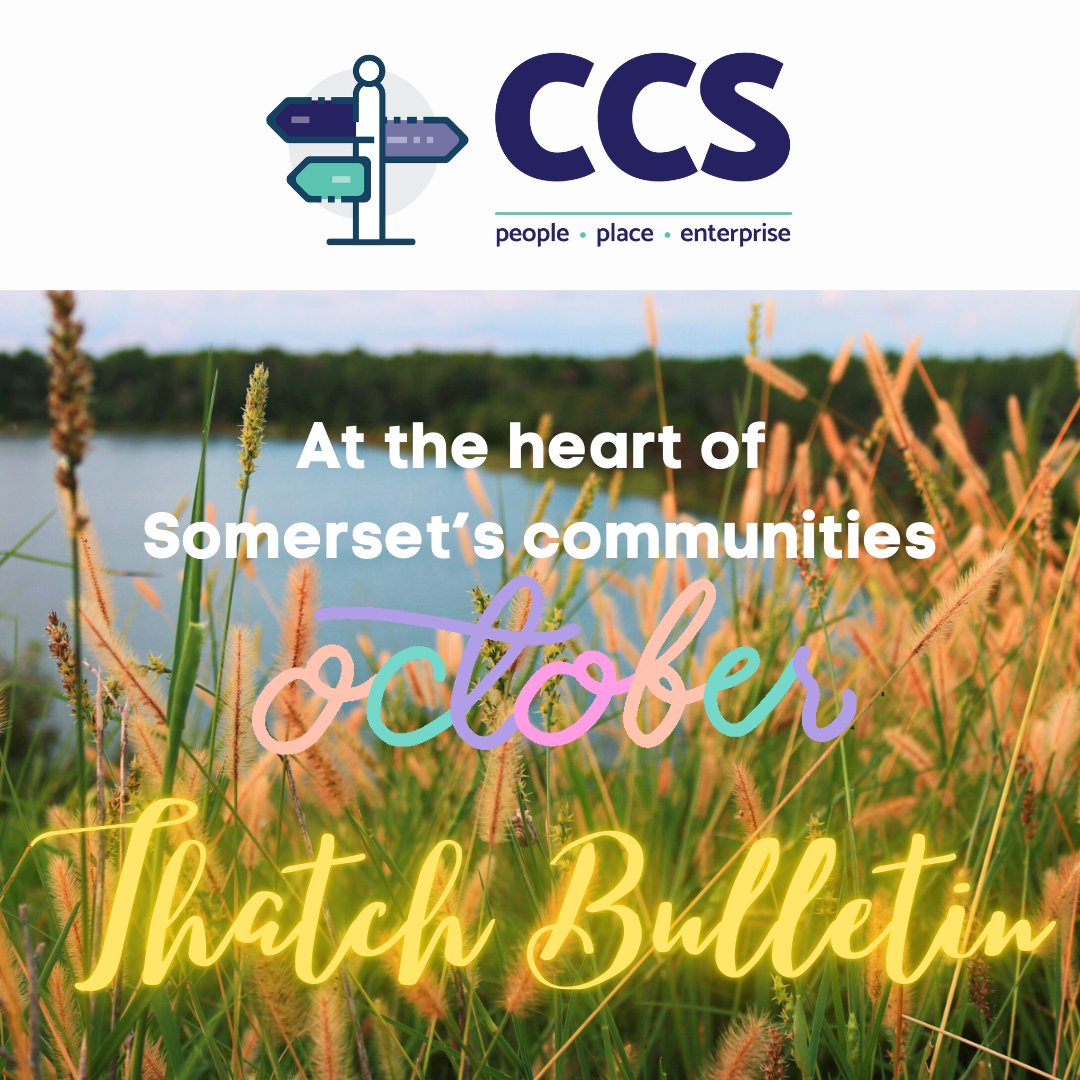 ⭐OUT NOW: CCS Autumn Thatch Bulletin, updates on our work in your communities, events, expert-led training, &amp; a new funding opportunity from Somerset Community Foundation, launched at our Community Buildings Annual Conference. Happy Reading: mailchi.mp/somersetrcc/cc… #LoveSomerset