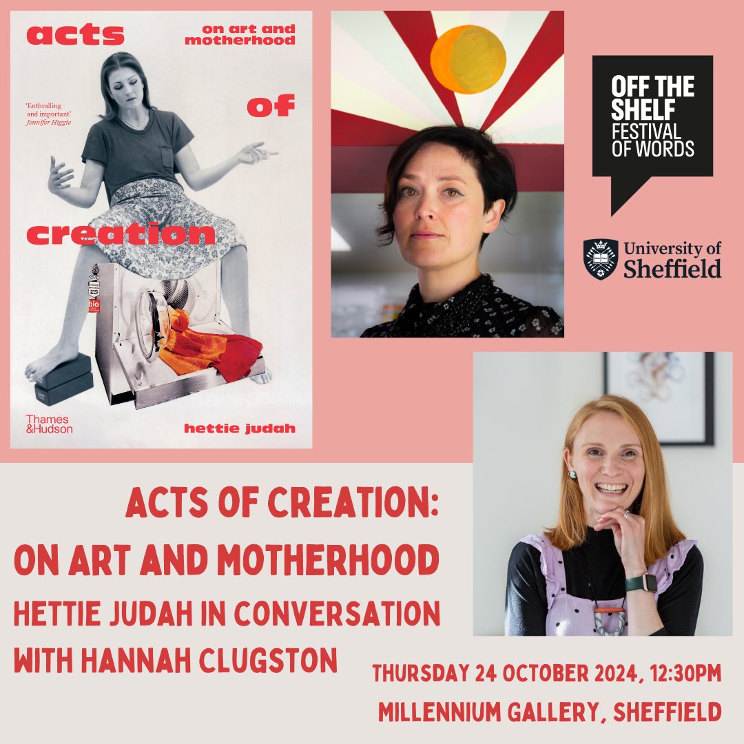 This illustrated conversation examines how shifting ideals of motherhood have been constructed and promoted through visual culture, offering a fresh perspective that challenges conventions and inspires change.

#OTSFest <a href="/HettieJudah/">Hettie Judah</a> <a href="/HannahClugston/">Hannah Clugston</a> 

offtheshelf.org.uk/event/acts-of-…