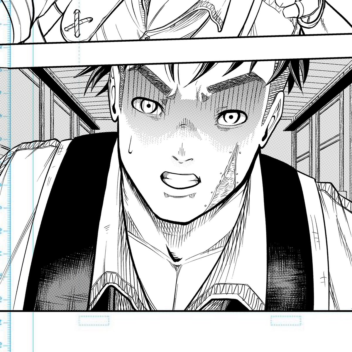 treppler_art's tweet photo. 🇫🇷FR: Holà tout le monde ! Le début des problèmes pour les protagonistes 😈
➖
➖
🇬🇧ENG: Hey everyone! The beginning of troubles for the protagonists 😈
➖
➖
#twittermanga #mangaka #mangapanel #mangadrawing #mangafr https://t.co/KnWGM6Aicw