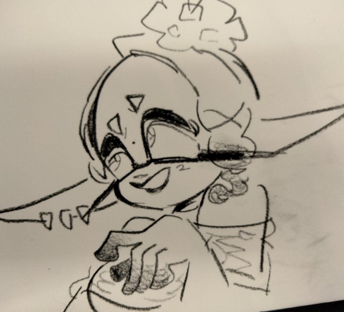 sillymxowmeow's tweet photo. Frye charcoal pencil doodle https://t.co/kbDnf9VcA7