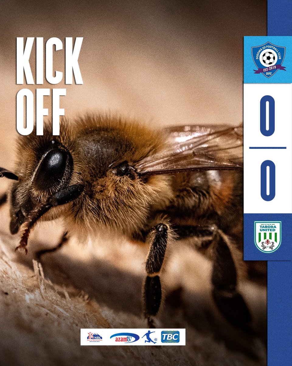taboraunitedfc's tweet photo. #BeeOff⏰

Mchezo umeshaanza tayari hapa uwanja wa CCM Jamhuri, Jijini Dodoma .

Come on, Let's do this Bees🐝💪 

#WeAreBees💙🤍 | #BeeVenom♌ | #NyukiWaTabora🐝™ https://t.co/rip0Ol3qoU