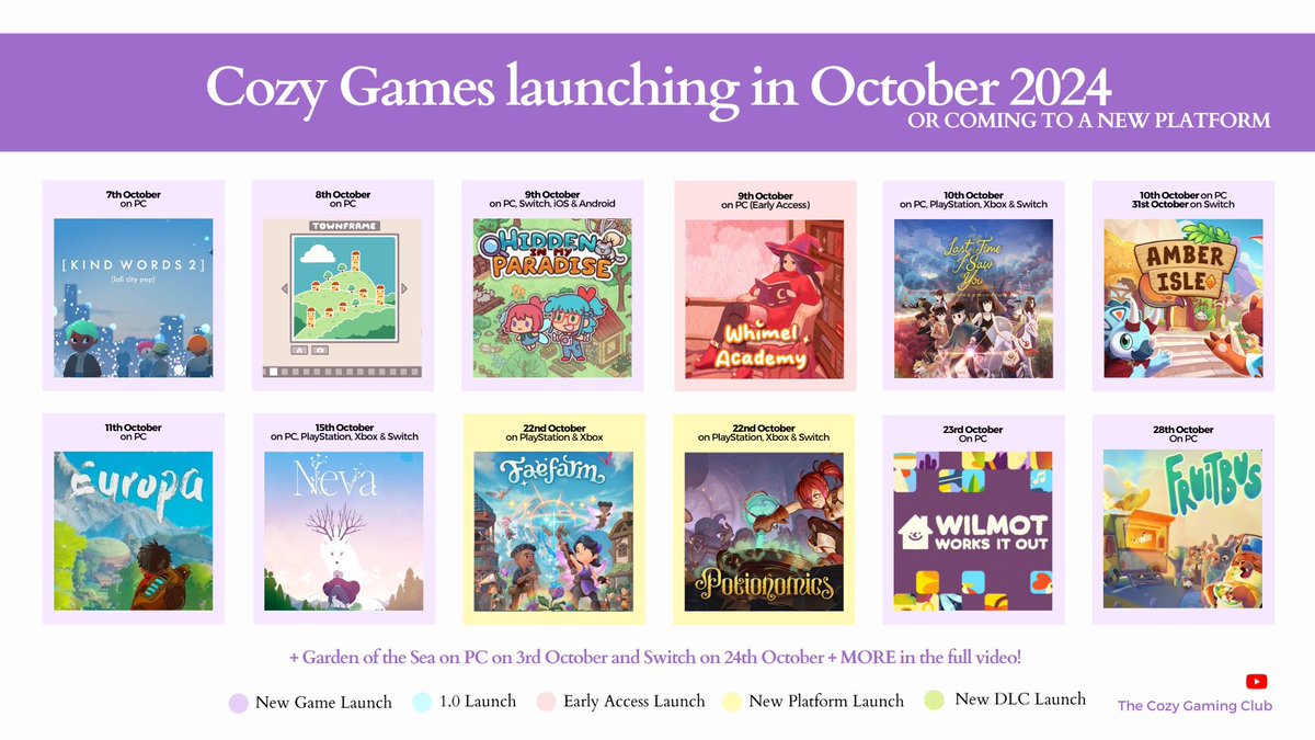 The Cozy Gaming Club tweet media