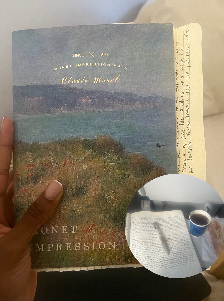 I did some writing exercises on the plane yesterday. 

Unexpectedly, I came away with what could be an outline of a new poem. 

There are always moments present, no matter how small, to take your craft to new heights. 

If you are willing to be present with them.

🤍🤍🤍