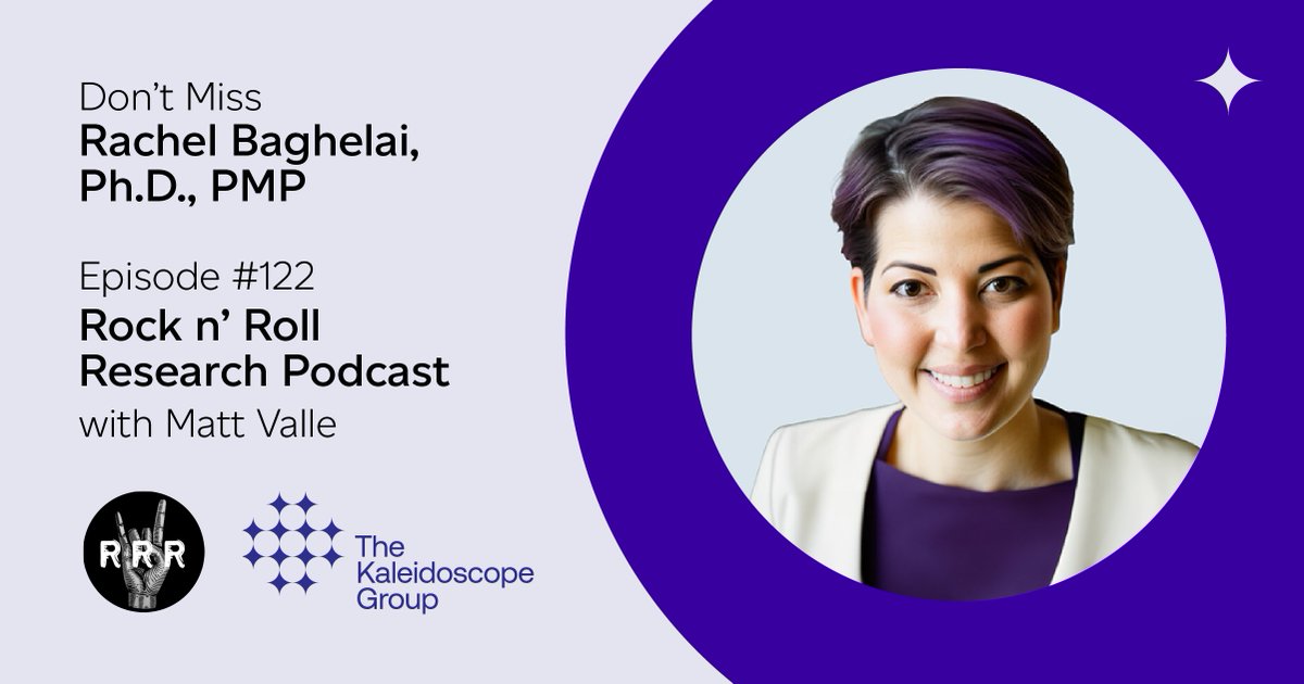 Kaleidoscope Group (@kgdiversity) on Twitter photo Ready to rock your understanding of employee research? 🎸
Rachel Baghelai, VP at The Kaleidoscope Group, joins the <a href="/RollResearch/">Rock n' Roll Research Podcast</a> to share her insights on DEI consulting and employee research.
Listen now: tinyurl.com/yc2zsj8y
#thefutureofwork #deileaders #kaleidoscopegroup Ready to rock your understanding of employee research? 🎸
Rachel Baghelai, VP at The Kaleidoscope Group, joins the <a href="/RollResearch/">Rock n' Roll Research Podcast</a> to share her insights on DEI consulting and employee research.
Listen now: tinyurl.com/yc2zsj8y
#thefutureofwork #deileaders #kaleidoscopegroup