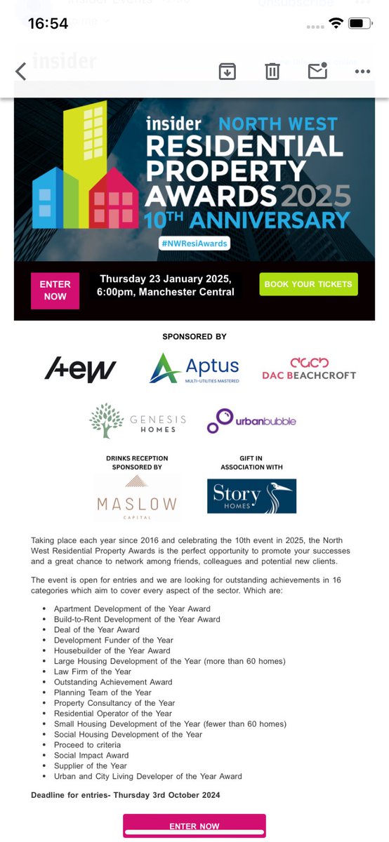 No recognition of the ARCHITECT.
<a href="/insidernwest/">Insider</a> resi property awards 2025. Categories include: best planner, best lawyer, best supplier, best funder, best developer. Who do they think designs these homes? <a href="/RIBA/">Royal Institute of British Architects</a> <a href="/RIBAJ/">RIBAJ</a> <a href="/ArchitectsJrnal/">Architects’ Journal</a>