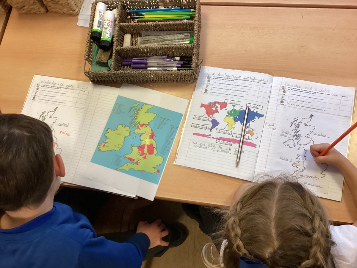 JCAWakefield's tweet image. Great map skills today in Year 2! We used atlases and then maps to locate coal mines within the UK ⁦@JCA_Geography⁩ #mapskills
