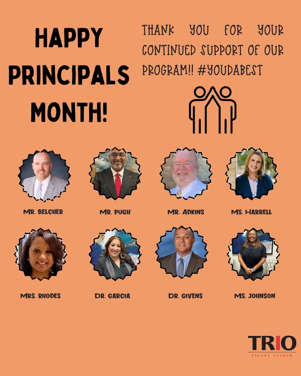 We have the BEST principals at <a href="/hebisd/">HEB ISD</a> #ManyThanks #NationalPrincipalsMonth #TRIOworks