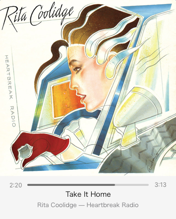 HosonoShotgun's tweet photo. #NowPlaying1981
#RitaCoolidge
#HeartbreakRadio https://t.co/oCWntDzE6l