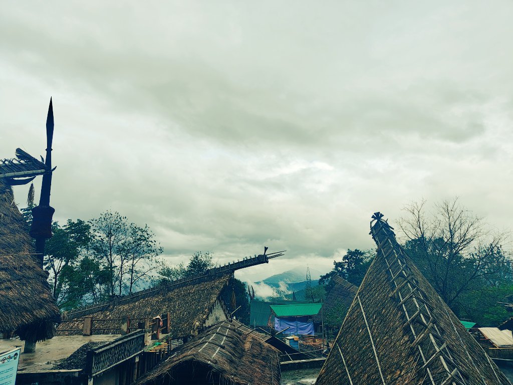 Gearing up for the upcoming Hornbill festival at Chang Morung,Kisama. Finest carvers from Tsg in collaboration with Chang Union Kohima, working tirelessly for a beautiful outcome. Along with the Hon'ble MLA Shri. Lima Onen Chang,had a wonderful time admiring incredible woodwork.