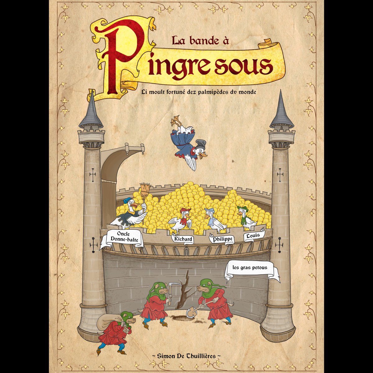 thuillieres's tweet photo. Infantile Joye et souvenance jouvencelle émerveillée.
Cy estoy gran bovrg de palmipèdes vestus y nantis comme biavlx seigneurs. https://t.co/VGc2GG0gRJ