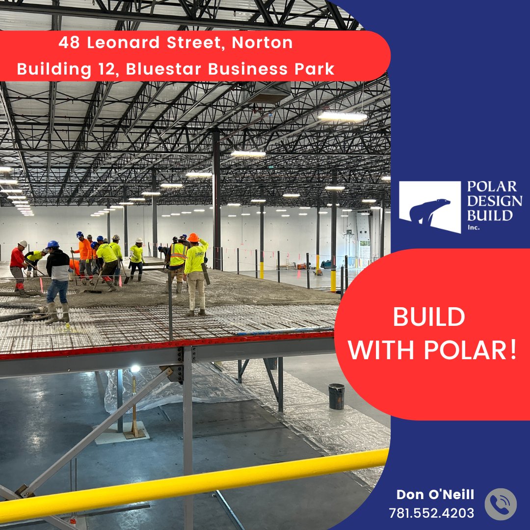 PolarDesignBld's tweet photo. Concrete flowing on the mezzanine floor, great work on the IDI Distributors Fitup
#BuildToSuit #GeneralContractor #ConstructionManagement #Construction #Development #Industrial #ConstructionServices #ConstructionDesign https://t.co/EVVIeJgV4g