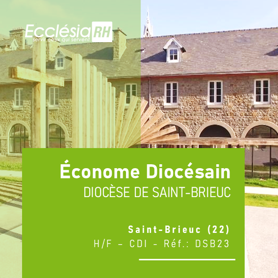 EcclesiaRH's tweet photo. Le diocèse de Saint-Brieuc couvre le département des Côtes-d’Armor. L'évêque du diocèse est Mgr Denis Moutel.
Le @diocese22 recherche son nouvel Econome Diocésain !
Postulez ici 👉🏻 https://t.co/ZKvzKwHAqP
#job #recrutement #emploi #economat #econome https://t.co/hgE6O8Z1IP