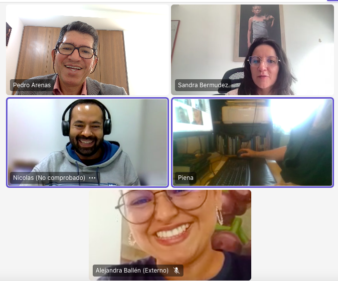 Grata reunión de equipos amigos hemos sostenido. <a href="/AlejandraBalln1/">Alejandra Ballén</a> <a href="/santiagonicols/">Nicolas MR</a> @PienMetaal