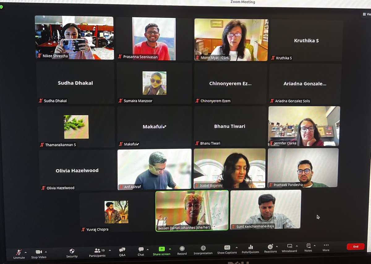 We are officially launched today with our first webinar on Graduate School Application. We had a diverse set of panelists from <a href="/UNL_IANR/">Institute of Agriculture and Natural Resources</a> Dr. Jennifer Clarke, <a href="/CSHL/">Cold Spring Harbor Laboratory</a> Dr. Monn Monn Myat, and, Howard University Dr. Arif Ashraf who gave their perspectives on graduate application.