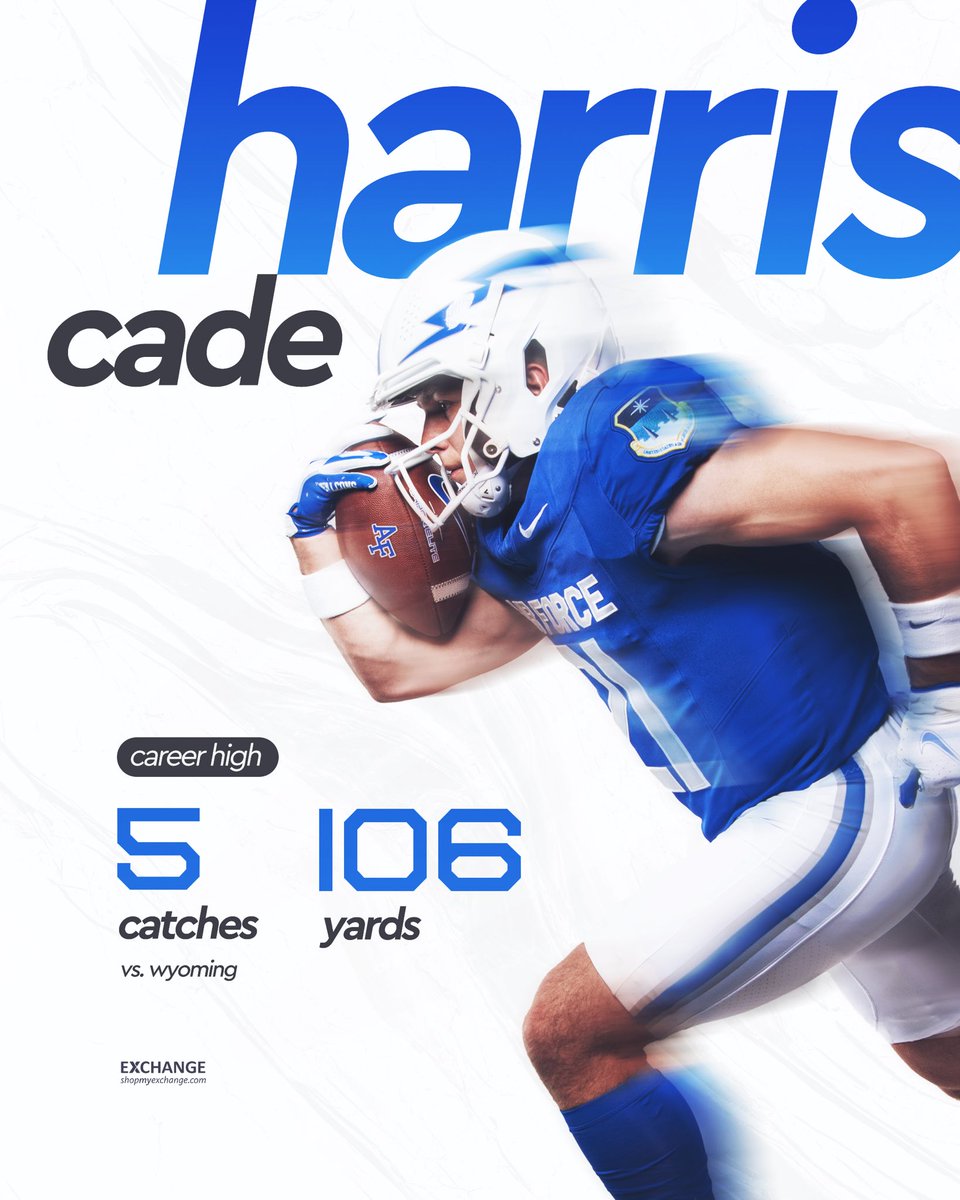 AF_Football's tweet photo. Let Cade cook ⚡️ @cadecharris https://t.co/ZGv9Srgdjj