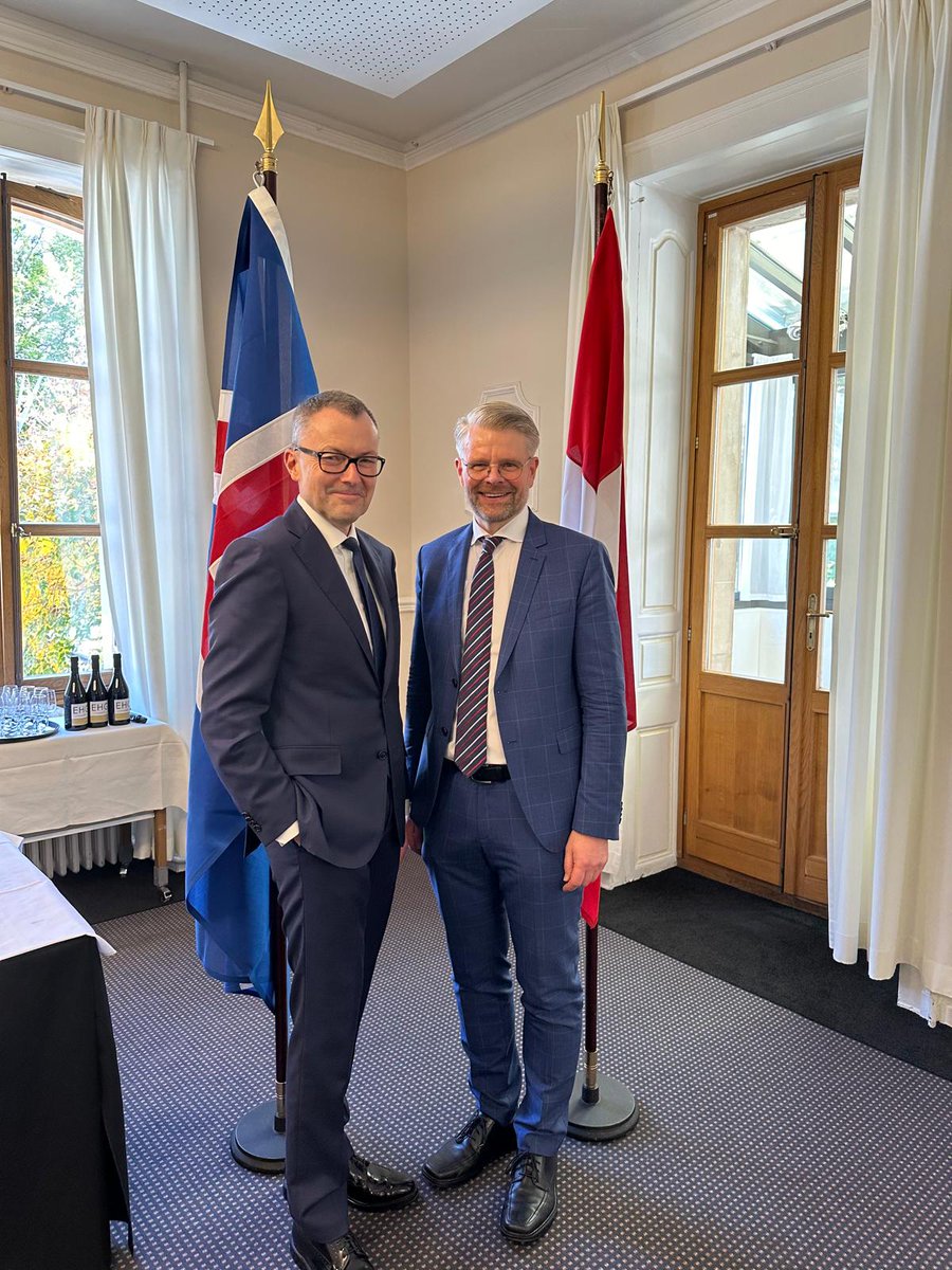 Iceland in Geneva 🇮🇸 (@icelandingeneva) on Twitter photo Thank you to all who joined us at today’s reception on the occasion of 🇮🇸 🇨🇭candidacies to <a href="/UN_HRC/">UN Human Rights Council</a> for the term 2025-2027
One week until the election on 9 October🗳️
If elected, Iceland will partner with other states to further #humanrights4all
#IcelandHRC Thank you to all who joined us at today’s reception on the occasion of 🇮🇸 🇨🇭candidacies to <a href="/UN_HRC/">UN Human Rights Council</a> for the term 2025-2027
One week until the election on 9 October🗳️
If elected, Iceland will partner with other states to further #humanrights4all
#IcelandHRC