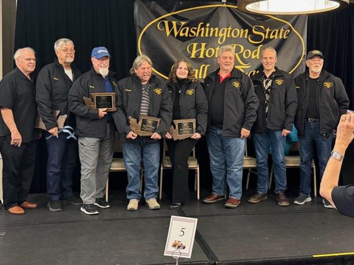 ModernRebuild's tweet photo. Huge shout out to our very own Aaron for being inducted into the Washington State Hot Rod Hall of Fame! What an honor!!! We couldn't be prouder to know you and have the chance to learn from such a legend. Congrats, Aaron!✨🚗🎉 https://t.co/Zjimf5IVeu