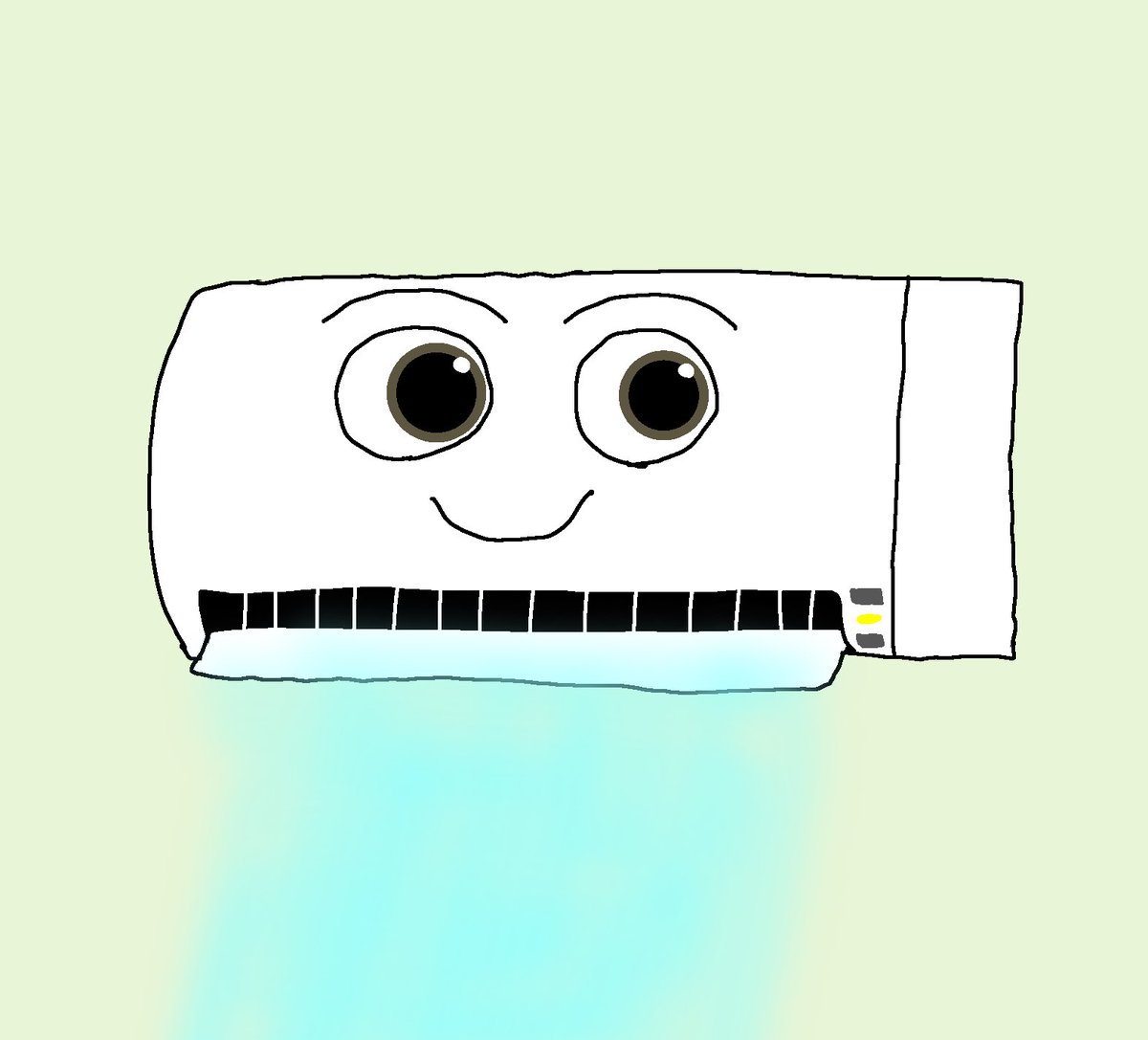 TouseLinza's tweet photo. He’s Max is an air conditioner the problem of human were hot at that time he gonna helped cold them some comfort.

#Max #AirConditioner #LivingMachine #TouseLinzaProductions https://t.co/t4wntRXdou