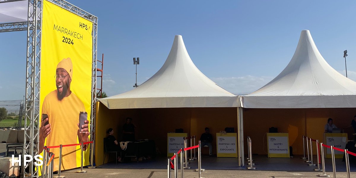 HPS_worldwide's tweet photo. Our team is setting up at booth B16 &amp; we can’t wait to meet you tomorrow at Circuit Moulay El Hassan in Marrakesh. Get ready to discover the latest innovations in digital payments and see how HPS is driving the future of payments. 
See you tomorrow at APIDE!#Feelgoodaboutpayments https://t.co/INSXfHFSvf
