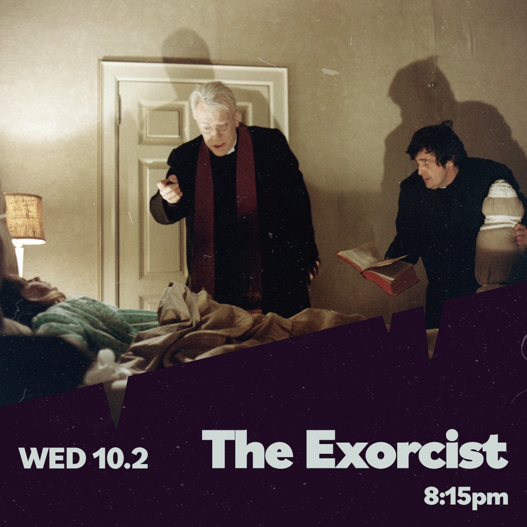 TVHalloween's tweet photo. FearFest continues on AMC with The Exorcist tonight (10/2) at 8:15pm Eastern. ☠️ ☠️ ☠️
https://t.co/4Hu434W6pv

#FearFest #AMC #Halloween #Horror #October #TheExorcist https://t.co/UwzD1wGknW