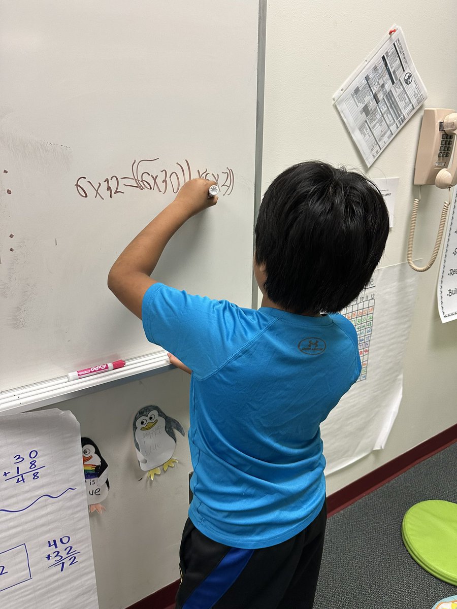 Student-led learning in math today!