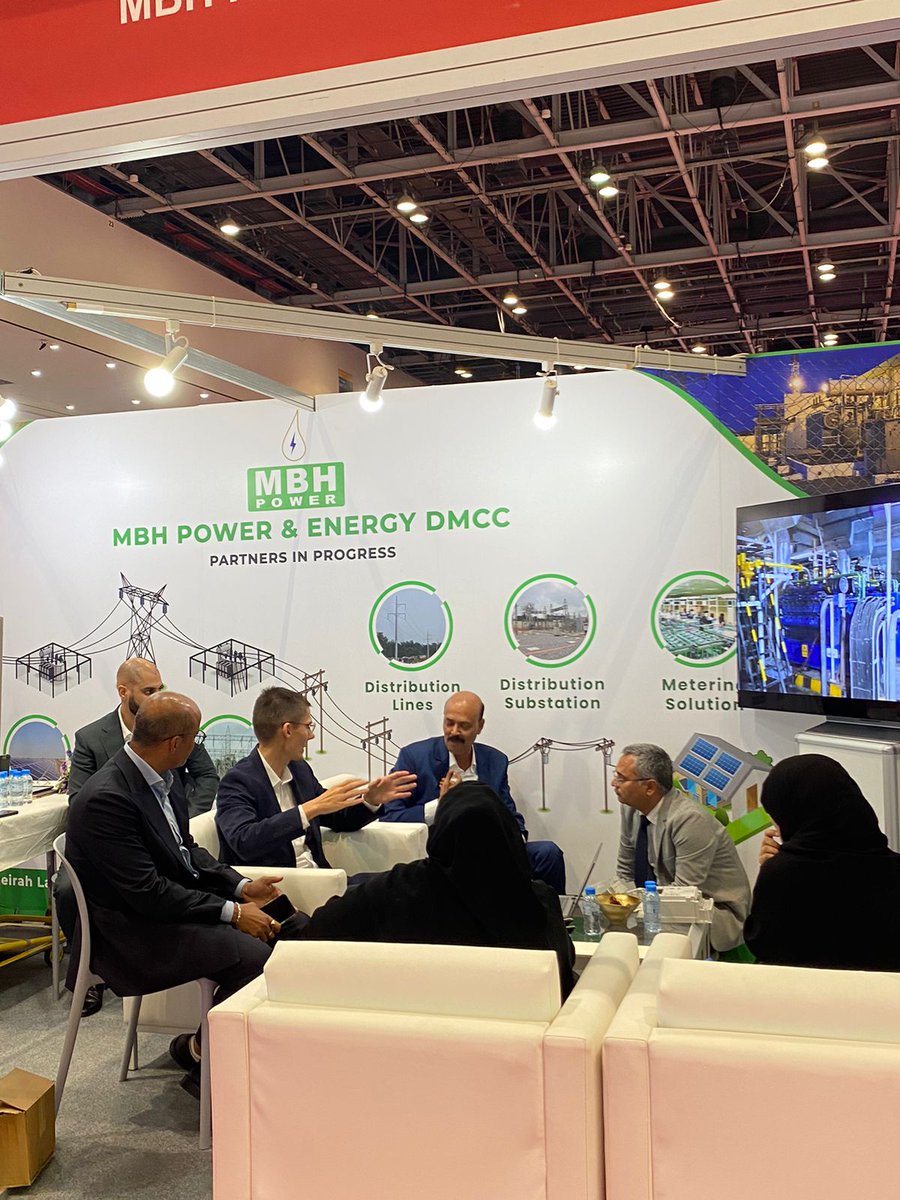 MbhPower's tweet photo. MBH is thrilled to be participating in The Water, Energy, Technology and Environment Exhibition, WETEX 2024 - Day 2, at Dubai World Trade Centre (DWTC). Don't miss the opportunity to visit us at Stall No. AR-G26, Arena 1. #WETEX2024 #Dubai #MBHpower #WaterEnergy #smartmetering https://t.co/nQuTq2MTFC