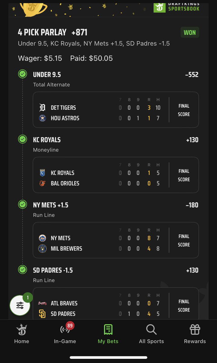 SharpWagersKS's tweet image. 💸