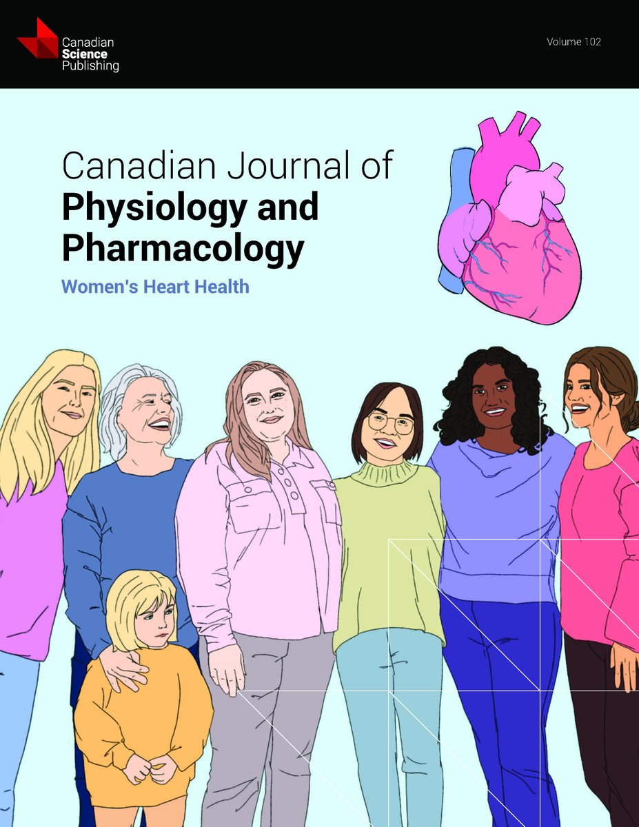 Canadian Journal of Physiology and Pharmacology (@physiolpharma) on Twitter photo Women's Heart Health - part 3 is now available in the Oct issue of <a href="/PhysiolPharma/">Canadian Journal of Physiology and Pharmacology</a>!
This special issue comprises a collection of papers highlighting the most recent advancements in the area of #WomensHeartHealth 👩🏽❤️🩺
🔗ow.ly/4XAS50TBntA
#CVD, #MentalHealth
<a href="/RabinovichInna/">Inna Rabinovich-Nikitin</a> Women's Heart Health - part 3 is now available in the Oct issue of <a href="/PhysiolPharma/">Canadian Journal of Physiology and Pharmacology</a>!
This special issue comprises a collection of papers highlighting the most recent advancements in the area of #WomensHeartHealth 👩🏽❤️🩺
🔗ow.ly/4XAS50TBntA
#CVD, #MentalHealth
<a href="/RabinovichInna/">Inna Rabinovich-Nikitin</a>