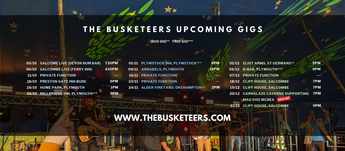 The Busketeers tweet media