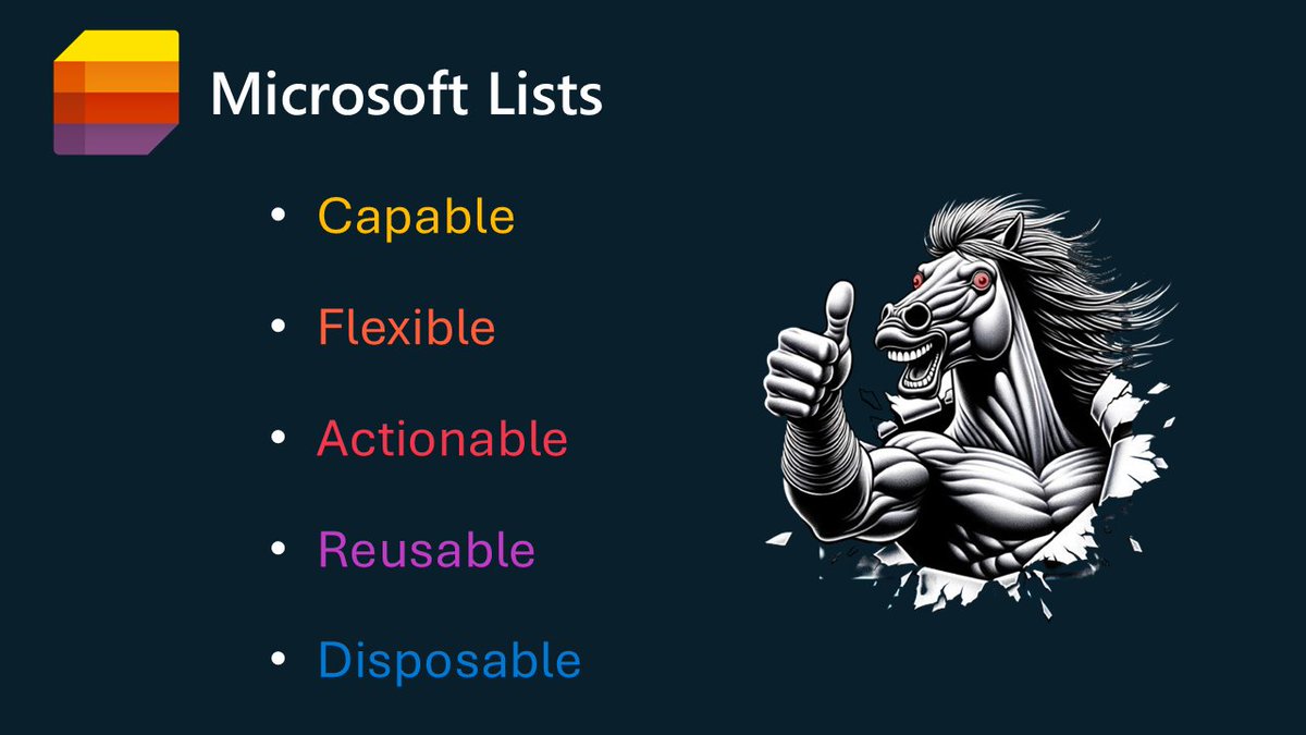 SharePoint's tweet photo. The power and fun of Microsoft Lists, as presented by @TheChrisKent during today's 'dev spectrum webinar. 

Join live now: https://t.co/2bh4P36n3S 

FYI: Lists resources: https://t.co/TJmBeMF1KB 
FYI: List formatting samples: https://t.co/8kbQLsLE6A https://t.co/fKAmmpoqgk