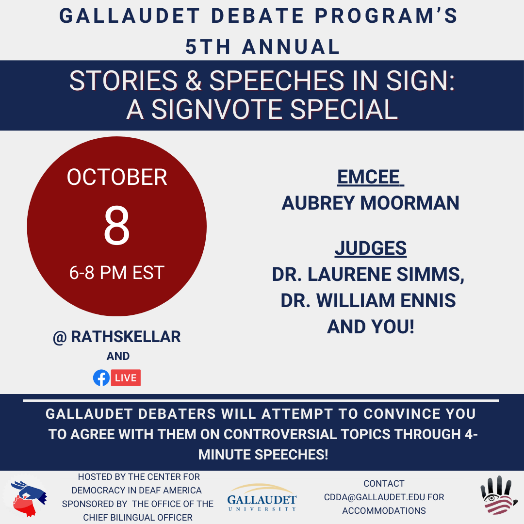 Center for Democracy in Deaf America tweet media