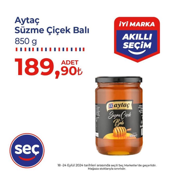 🍯 Yıldız Holding’in (Ülker) iştiraki Seç mağazalarında satılan bal da sahte (Tağşiş) çıktı.