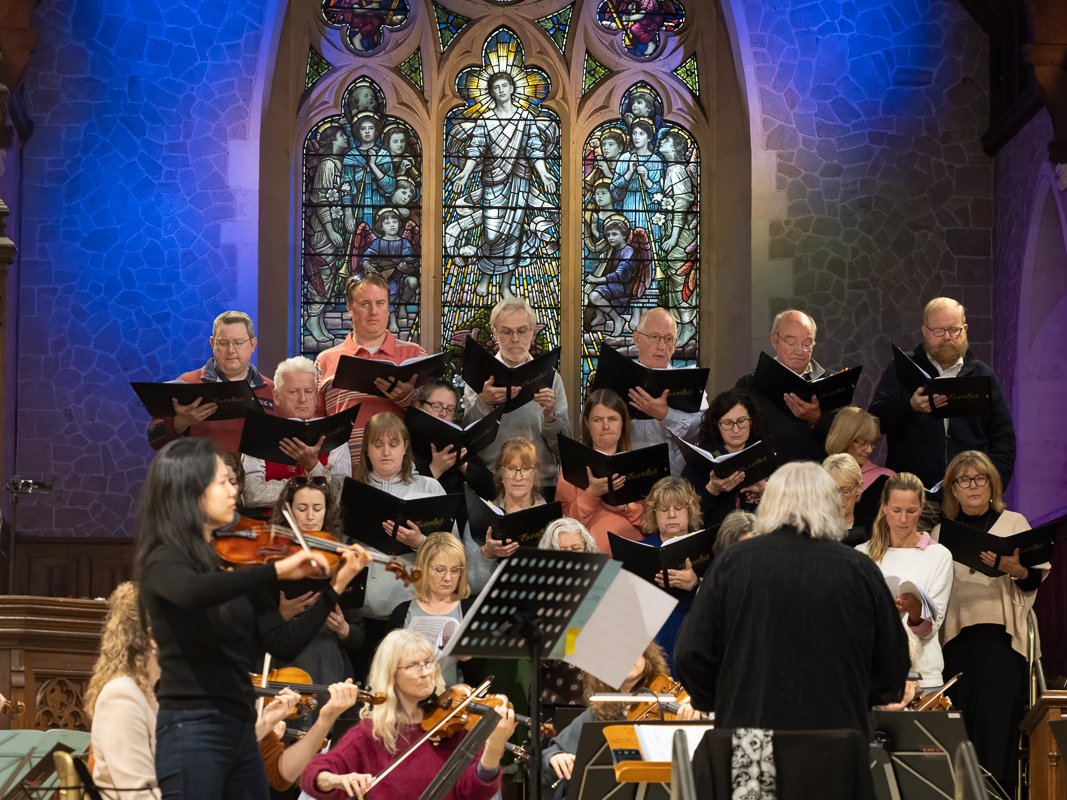 GrayConc's tweet photo. Saturday's concert was an absolute triumph, and those who attended were beyond happy with the incredible performances!
As a little preview, we’re sharing some #behindthescenes photos from the rehearsal! 📷 Stay tuned for a full review and concert photos, coming soon!
#karljenkins https://t.co/SASD22eG1N