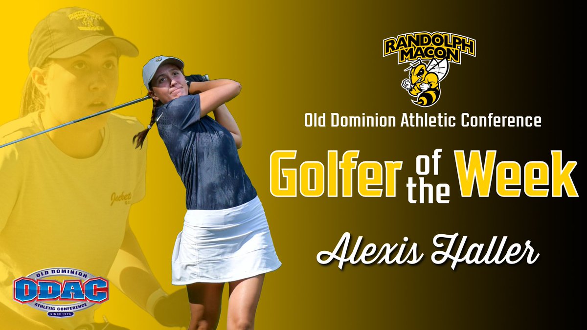 Haller Reels in ODAC Golfer of the Week Honor

📰: rmcathletics.com/news/2024/10/2…

#SwarmSzn <a href="/RMCWGolf/">Randolph-Macon College Women's Golf</a> <a href="/odacathletics/">ODAC</a>