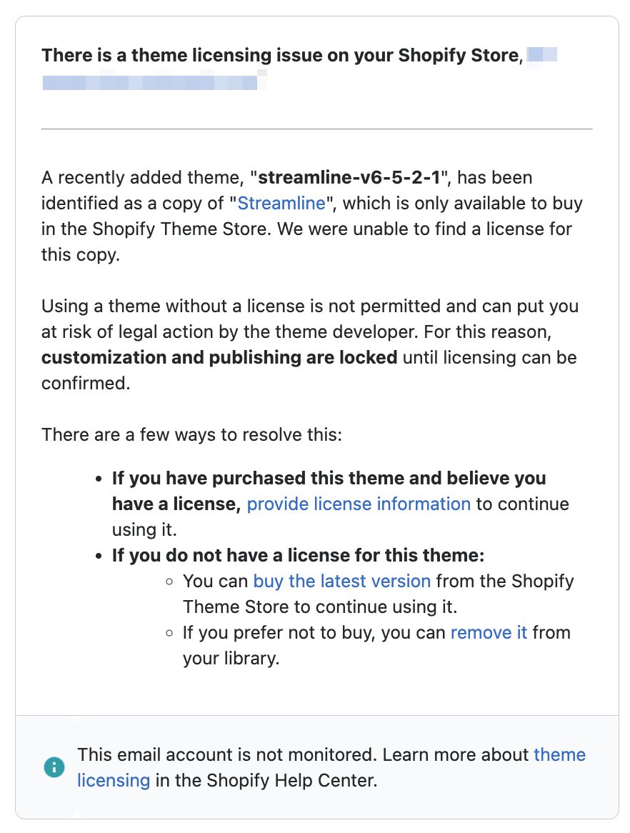 Theme Store license detection when uploading a theme zip to a store is live! 🏴‍☠️ 🥳

Selling theme