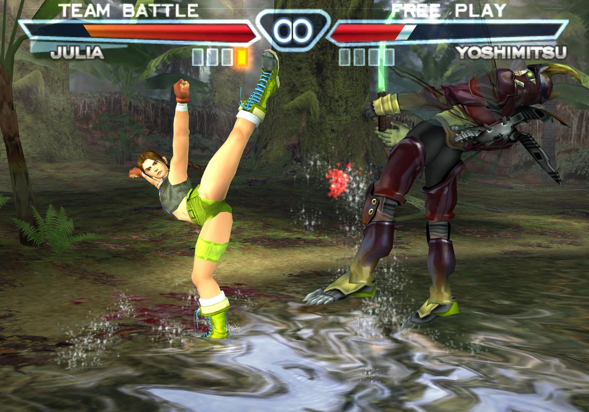 JuliaChangDaily's tweet image. Panty shot?

#JuliaChang #Yoshimitsu #Tekken