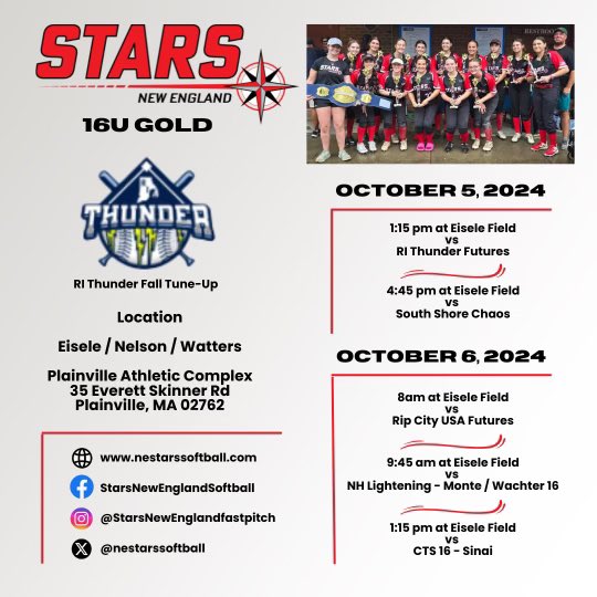 My schedule for this coming weekend! <a href="/WPISoftball/">WPI Softball</a> <a href="/SoftballCMU/">CMU Softball</a> <a href="/RPI_Softball/">RPI Softball</a> <a href="/mitsoftball/">MIT Softball</a> <a href="/TuftsSoftball/">Tufts Softball</a> <a href="/babsonsoftball/">Babson Softball</a> <a href="/BatesSBall/">Bates Softball</a> <a href="/SimmonsSoftball/">Simmons Softball</a> <a href="/NYUSoftball/">NYU Softball</a> <a href="/TUSBTigers/">Trinity Softball</a> <a href="/Pace_Softball/">Pace Softball</a> <a href="/UrsinusSoftball/">Ursinus Softball</a> <a href="/SwatSoftball_/">Swarthmore Softball</a>