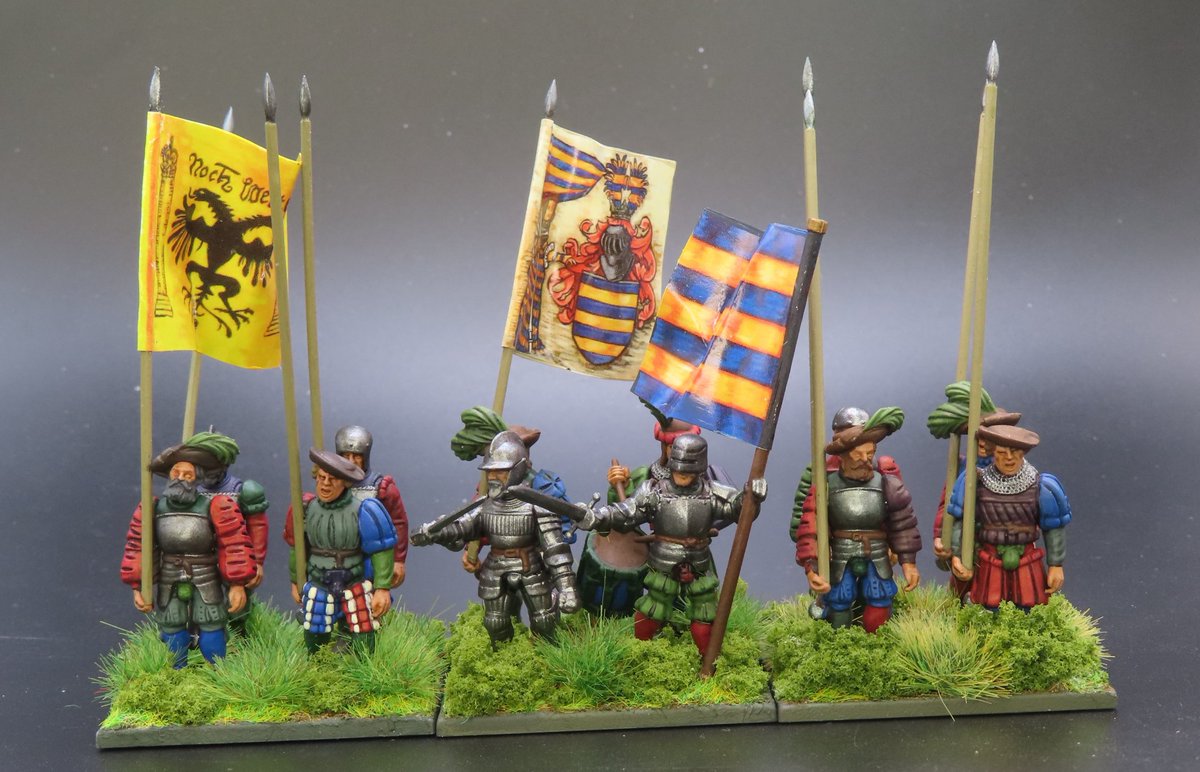 point_hq's tweet image. Second pike block from the Landsknecht starter army box now completed. Oddly therapeutic painting these chaps 😊
#wargaming #Warmongers