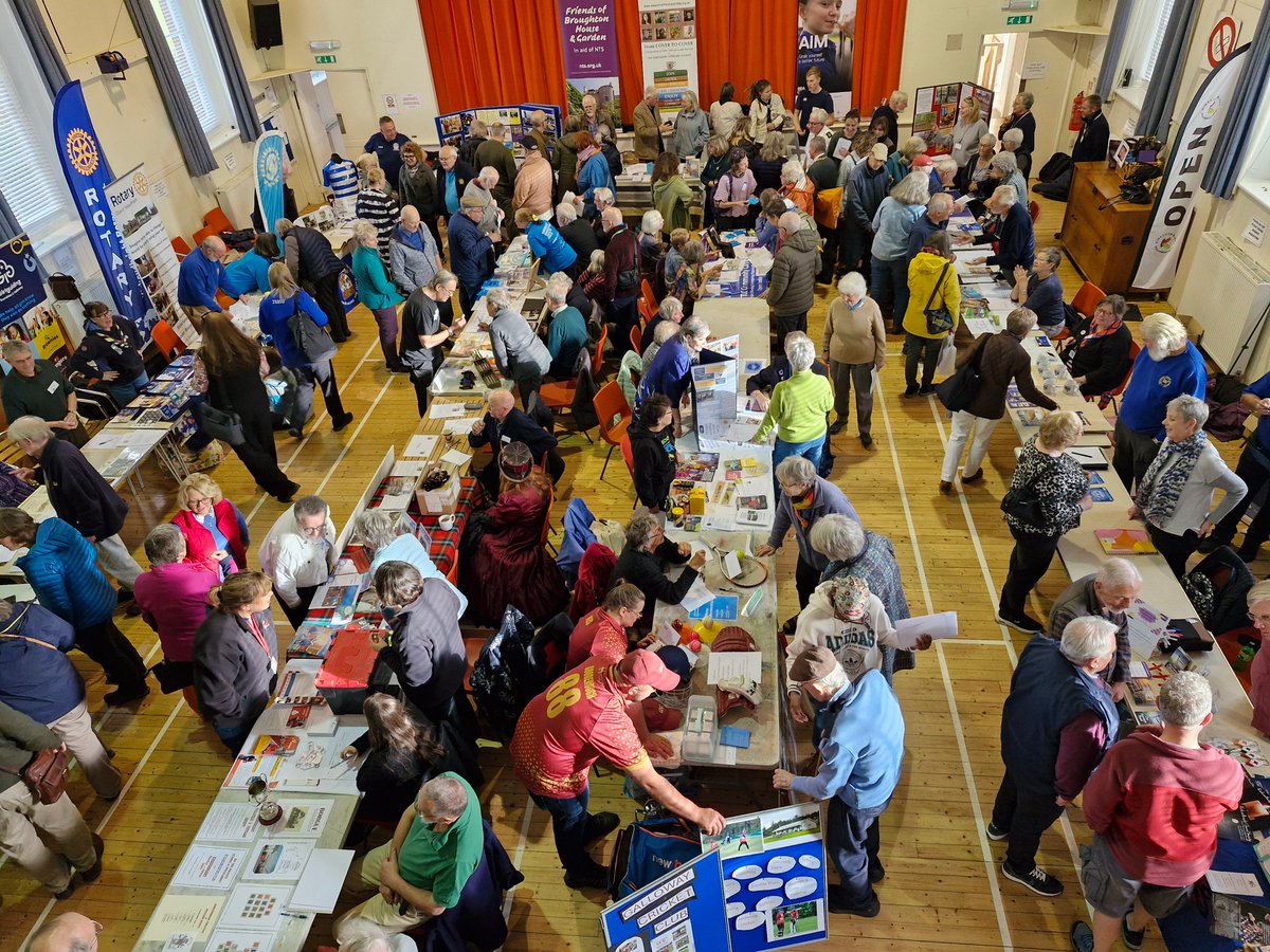 GerryHassan's tweet photo. Vibrant Kirkcudbright on display at the Parish Church Hall today, 4.00-7.30pm. Dozens of the town's local associations, societies &amp; groups which contribute so much to the buzz of our town have stalls so you can find out more abt what they do, volunteer &amp; support.  HT @KBTfringe https://t.co/NmzQ0VWGx4