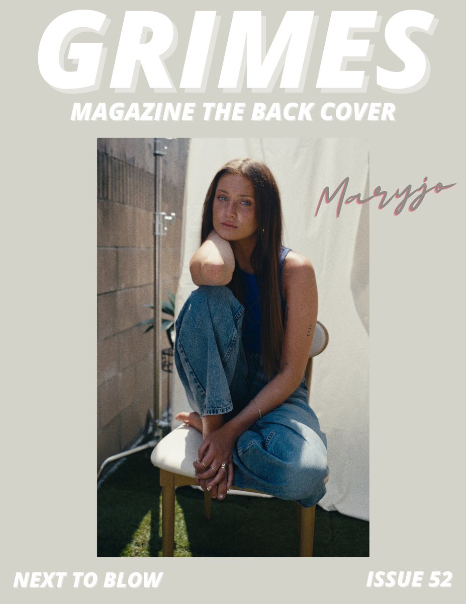 Grimes Magazine: The October 2024 Issue. It's out now! <a href="/tatemcrae/">Tate McRae</a> is on the cover of Grimes Magazine and <a href="/maryjoyoung/">maryjo</a> takes the back cover and #nexttoblow #grimesmagazine #grimesmag #music #aliciagrimes #velfe #twitter #musicartist