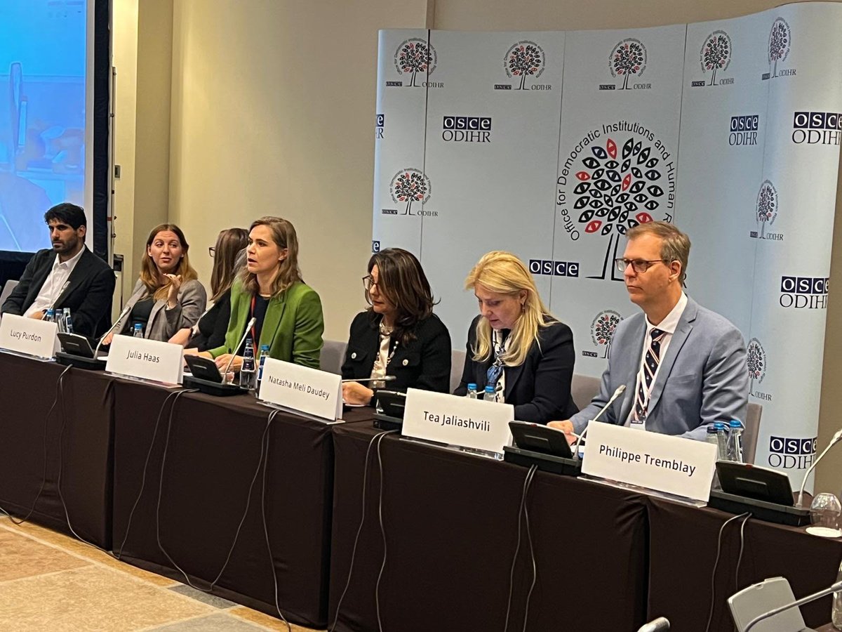 OSCE_RFoM's tweet image. Jointly with @osce_odihr &amp;amp; @OSCE24MT we hosted discussions on preserving democracy &amp;amp; fighting #disinformation. AI-generated disinfo can undermine the integrity of information, elections &amp;amp; democratic processes. We should combat it while promoting free speech &amp;amp; #MediaFreedom.