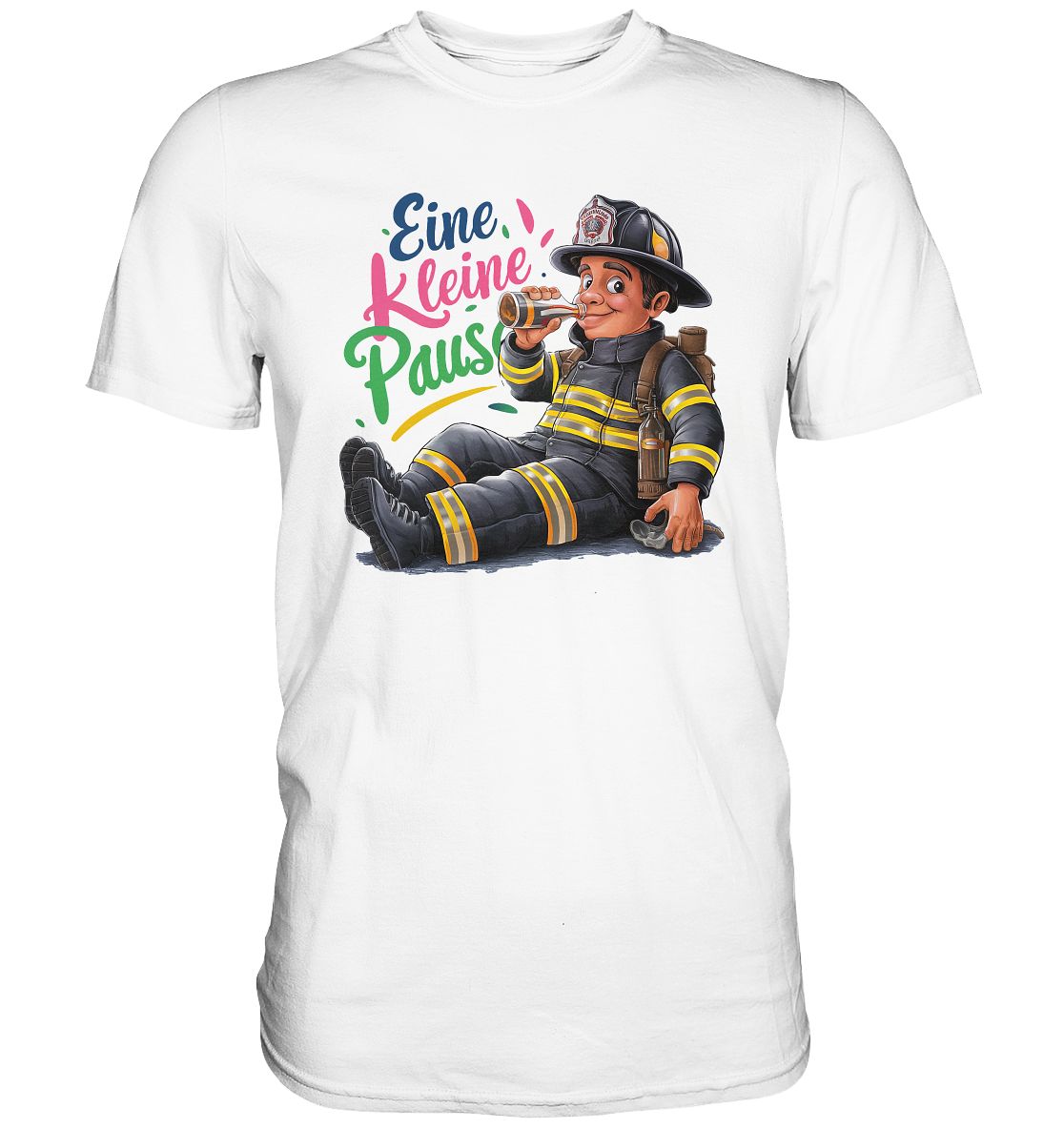 FeuerwehrenAt's tweet image. Anzeige:
#Feuerwehrmann "Kleine #Pause" T-Shirt - Müder Held
Jetzt im Shop auf Feuerwehren.at -&amp;gt; schau.jetzt/zadar