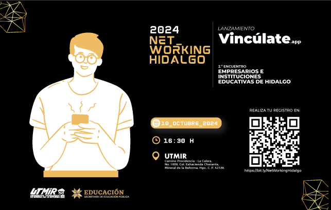 SEMSyS_SEPH's tweet photo. ¿Listo para crear alianzas estratégicas? 🤝 Únete al Networking Hidalgo este octubre y no te pierdas el lanzamiento de la app Vincúlate. 📷#NetworkingHidalgo #AlianzasEstratégicas https://t.co/YlWJlW5Ljx