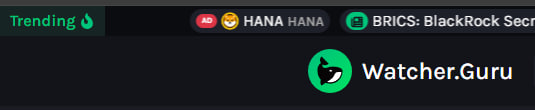 HanaCto's tweet photo. $HANA has multiple ads live on @etherscan + @WatcherGuru ✨

More ads coming on other crypto platforms. 

Buy $HANA today: https://t.co/HopEymQ2xz

0xCA2589CF6DDFB8B88c7bbD656765cB405063B3a9 https://t.co/DU08RdhCyb