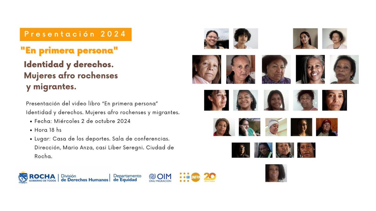 Las historias de vida inspiradoras en Rocha se muestran de nuevas maneras. Video Libro todo de ellas.
<a href="/OimUruguay/">OIM Uruguay</a> <a href="/UNFPAuruguay/">UNFPAUruguay</a> <a href="/GobiernoRocha/">Gobierno de Rocha</a>